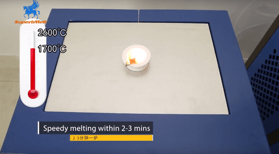 Stationary platinum melting machine for 1-4kg platinum- Superbmelt